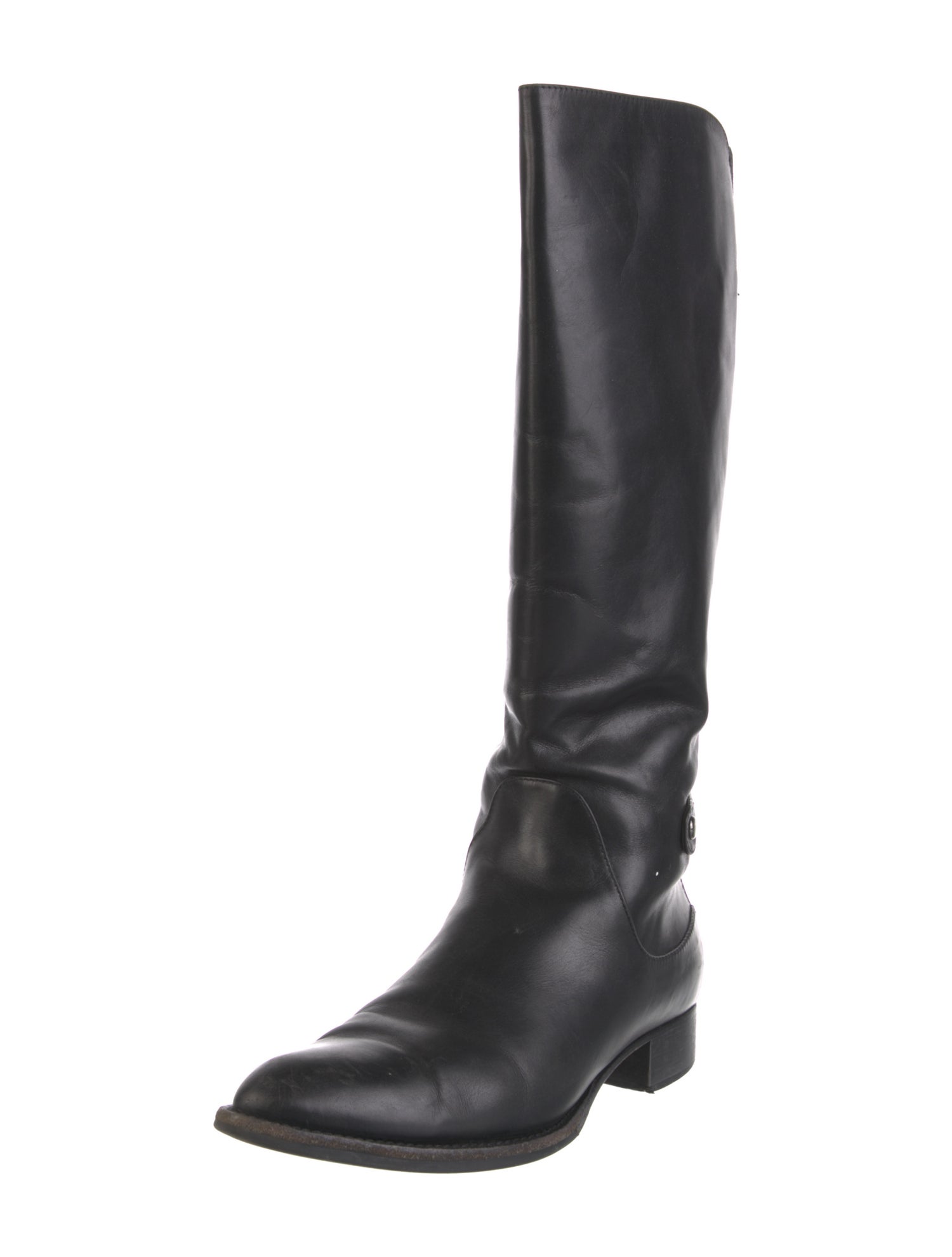 Aquatalia Leather Riding Boots