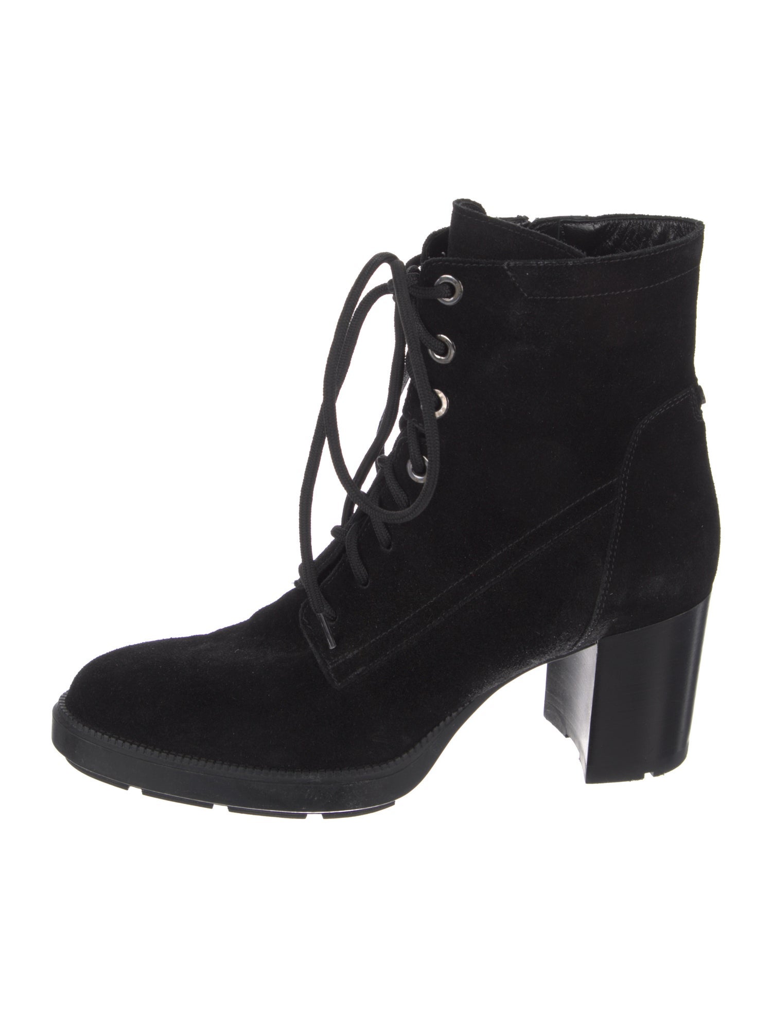 Aquatalia Suede Lace-Up Boots