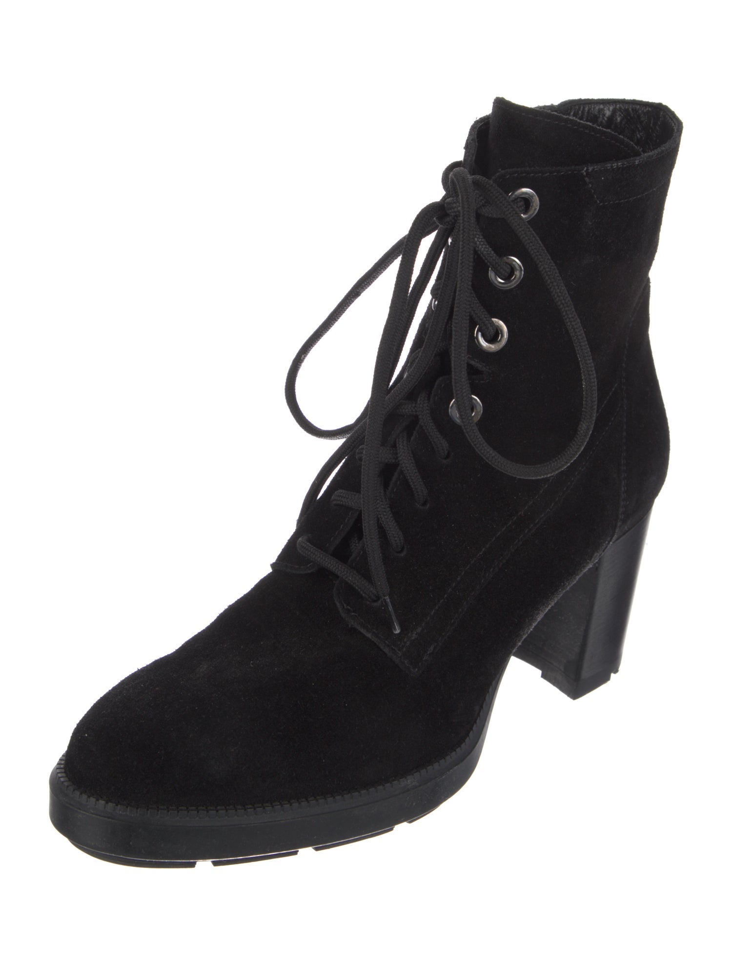Aquatalia Suede Lace-Up Boots