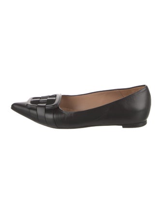 Aquatalia Leather Ballet Flats