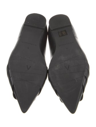 Aquatalia Leather Ballet Flats