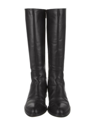 Aquatalia Leather Riding Boots