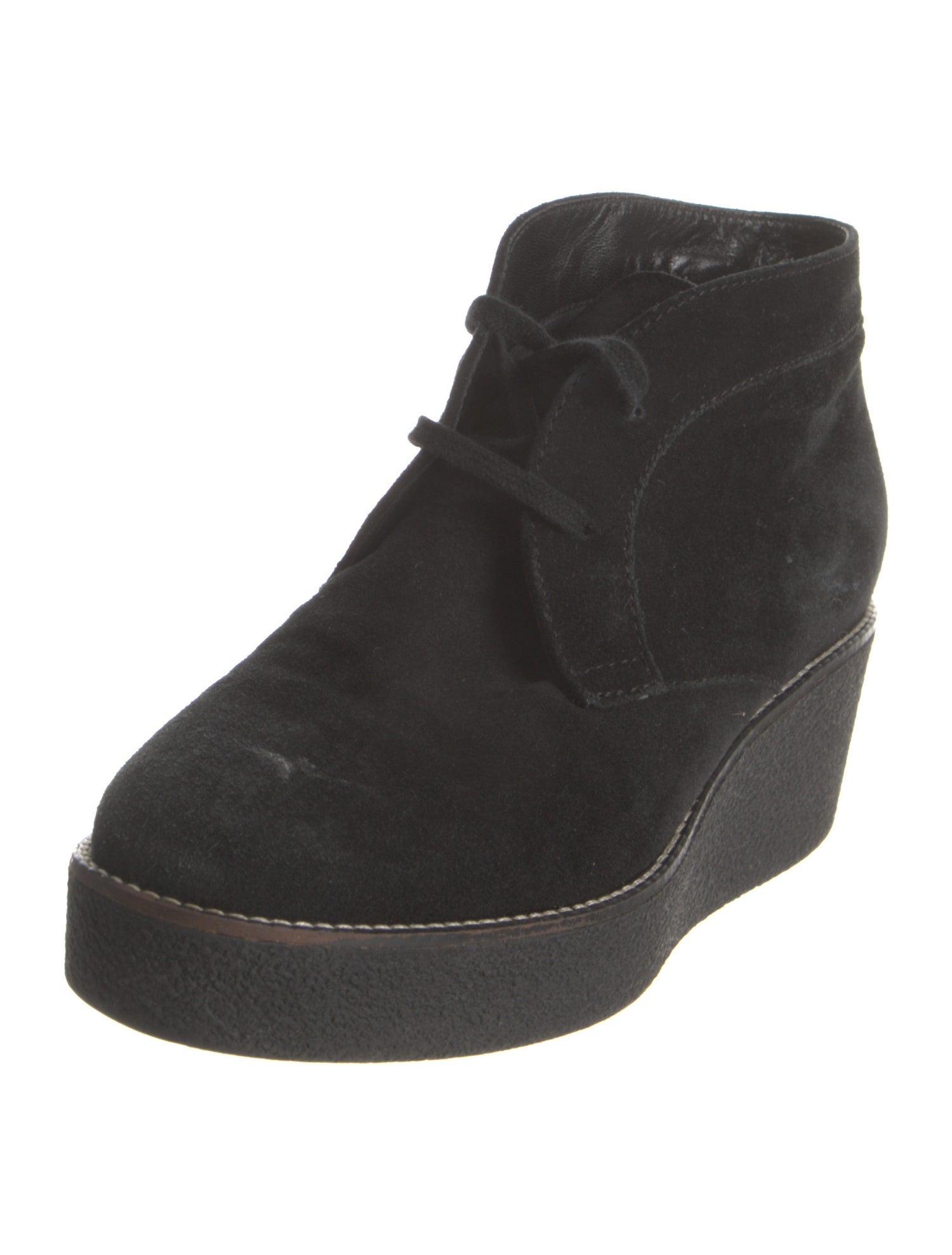 Aquatalia Suede Lace-Up Boots