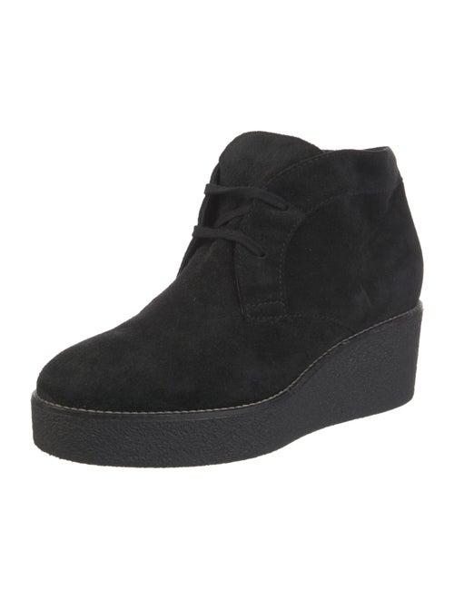 Aquatalia Suede Lace-Up Boots