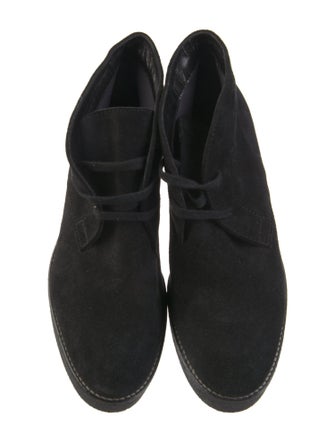 Aquatalia Suede Lace-Up Boots