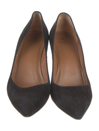 Aquatalia Suede Pumps