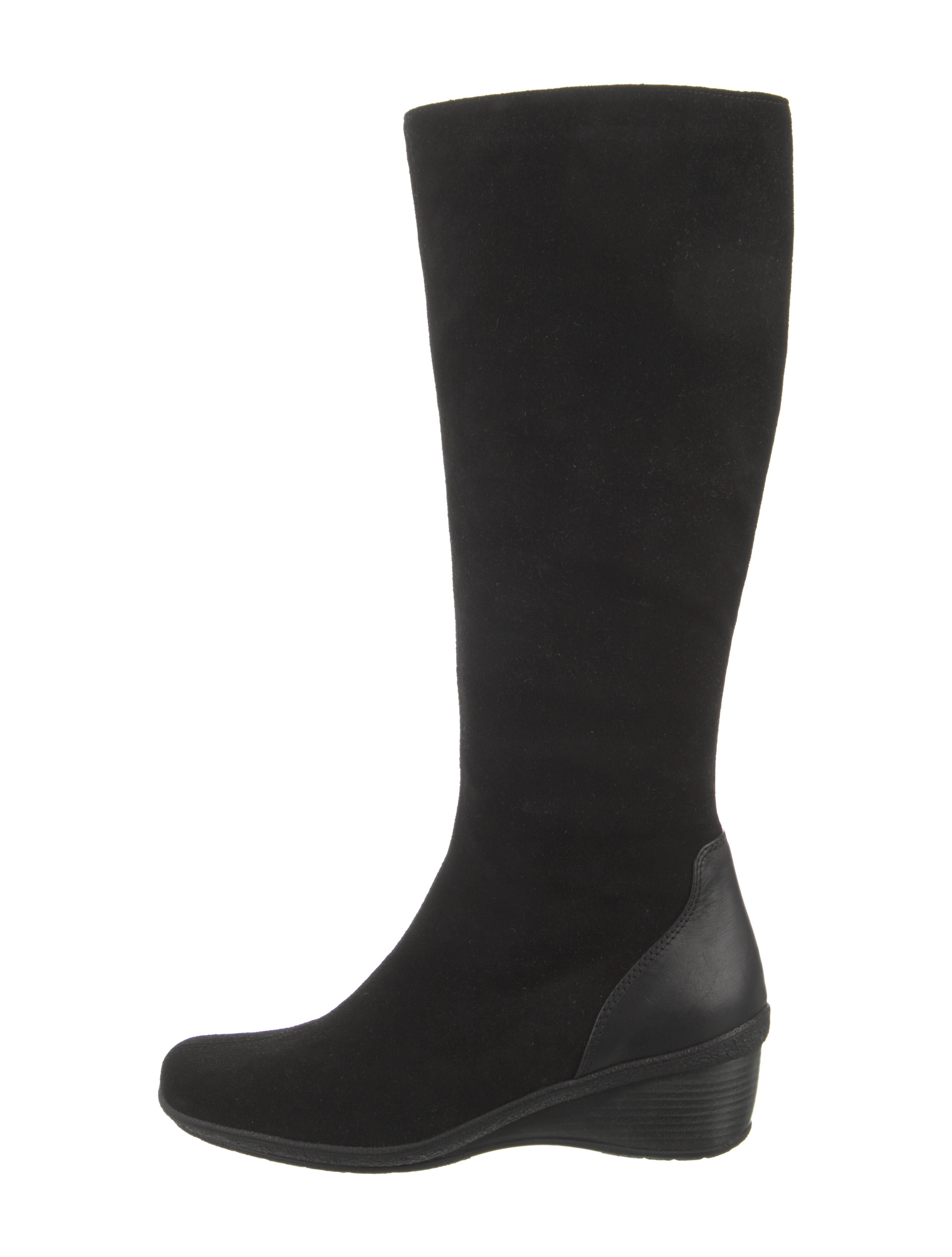 Aquatalia Suede Riding Boots