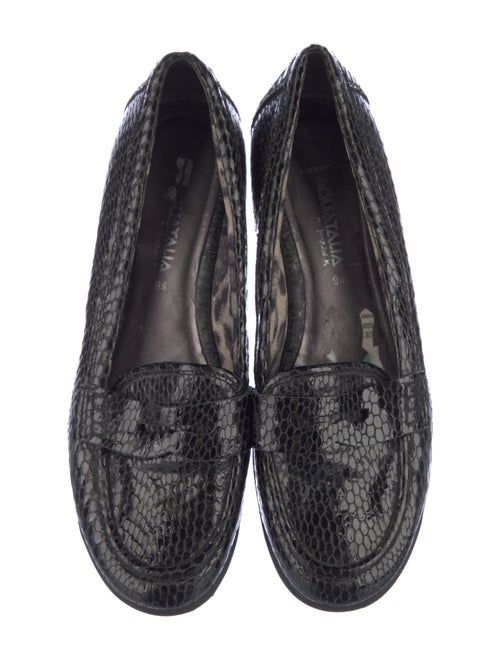 Aquatalia Leather Loafers