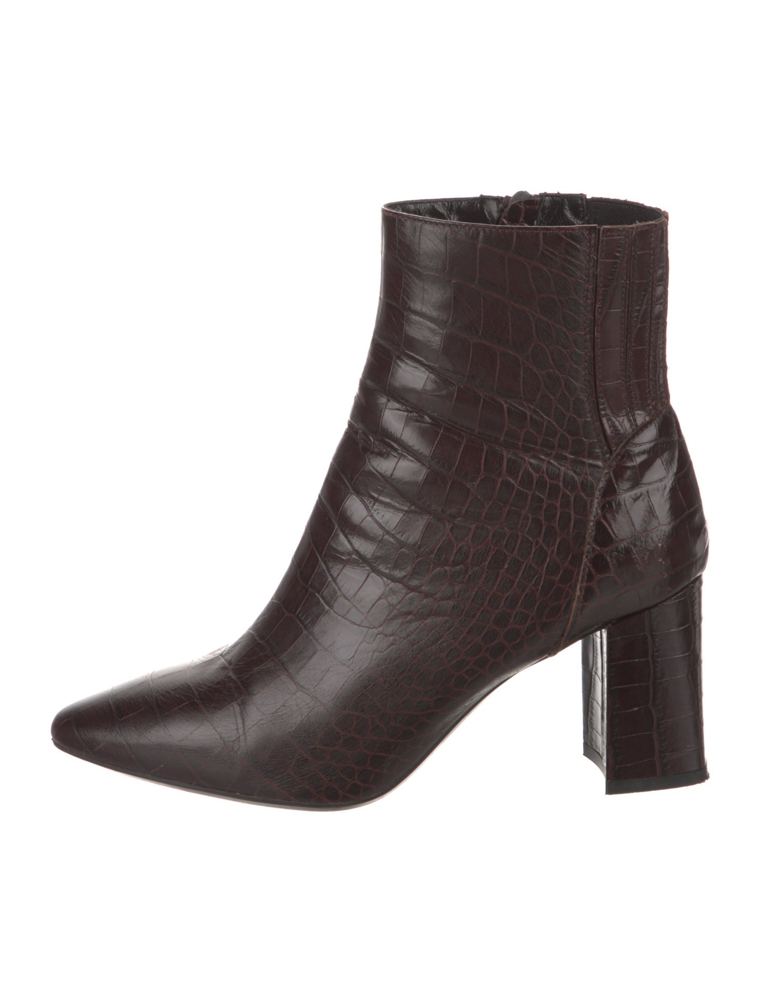 Aquatalia Embossed Leather Boots