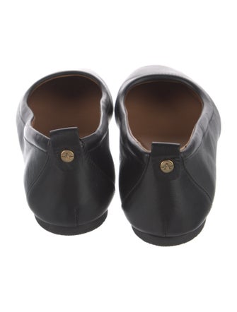 Aquatalia Leather Ballet Flats