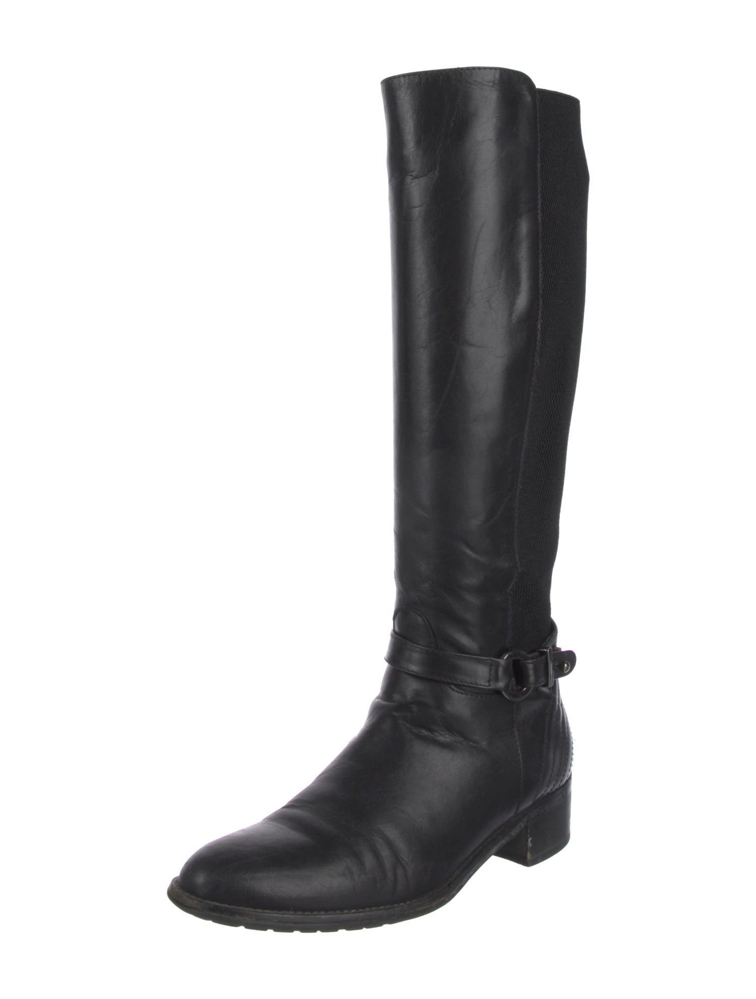 Aquatalia Leather Riding Boots