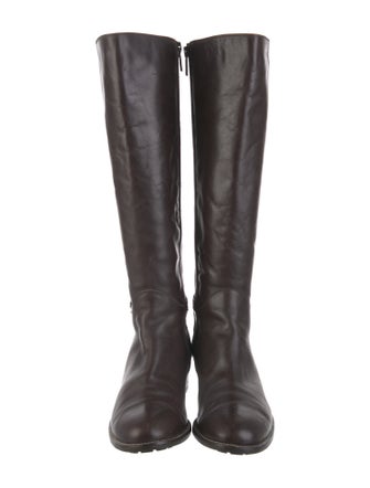 Aquatalia Leather Riding Boots