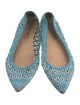 Aquatalia Lace Pattern Ballet Flats