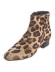 Aquatalia Ponyhair Animal Print Boots
