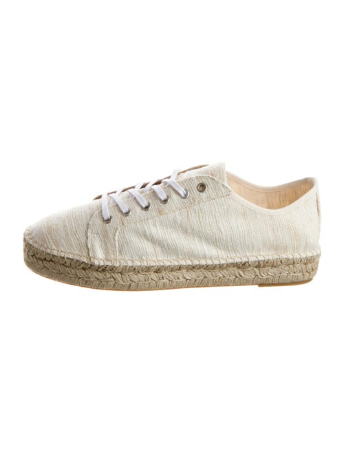 Aquatalia Embroidered Accent Espadrilles