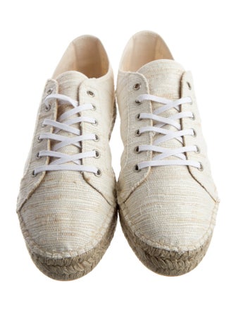 Aquatalia Embroidered Accent Espadrilles