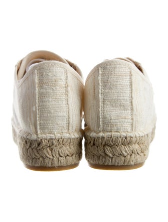 Aquatalia Embroidered Accent Espadrilles