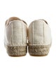 Aquatalia Embroidered Accent Espadrilles