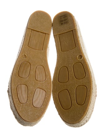 Aquatalia Embroidered Accent Espadrilles