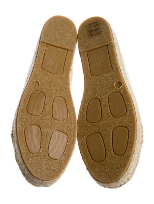 Aquatalia Embroidered Accent Espadrilles