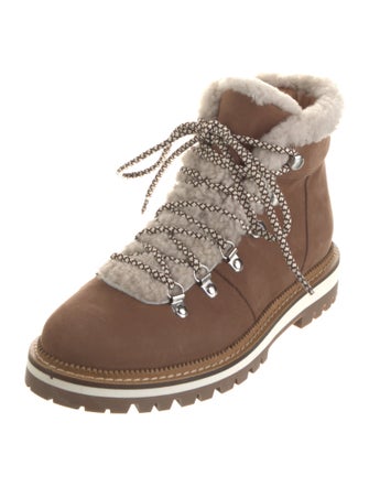 Aquatalia Suede Hiking Boots