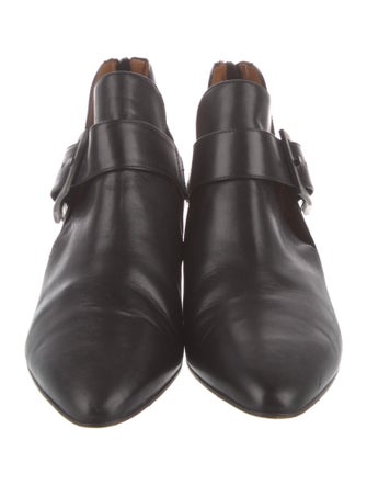 Aquatalia Leather Cutout Accent Boots