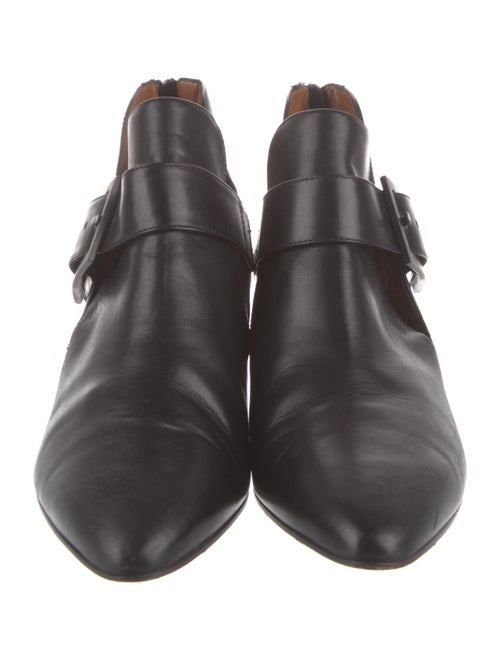 Aquatalia Leather Cutout Accent Boots