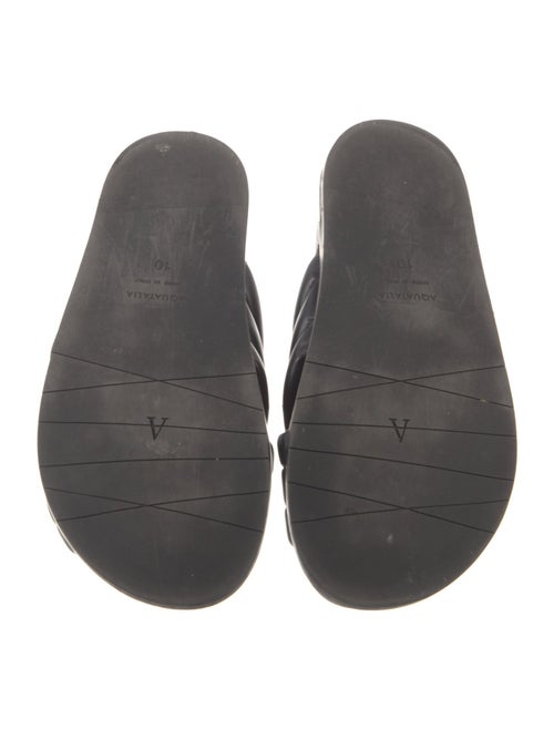 Aquatalia Leather Slides