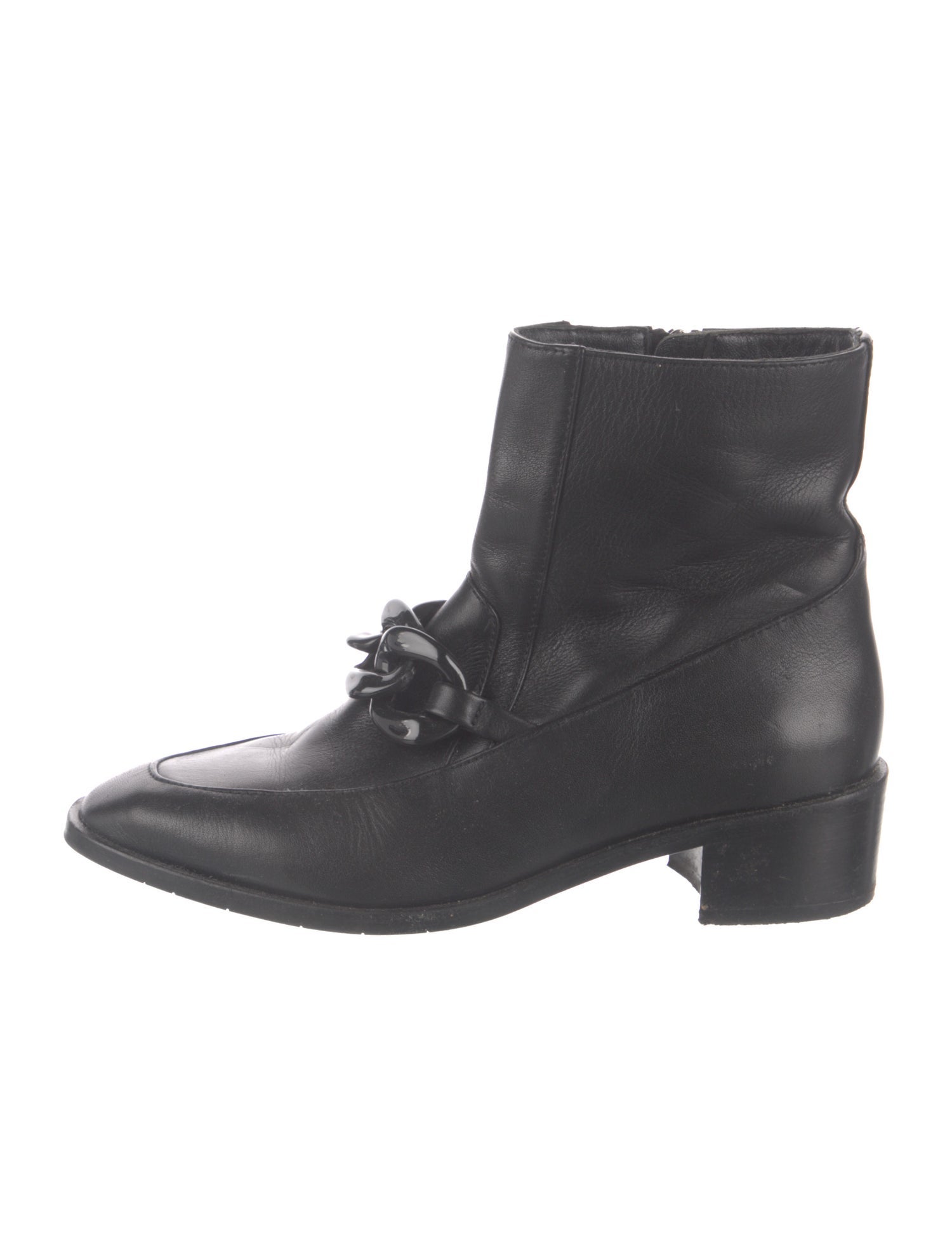 Aquatalia Leather Combat Boots