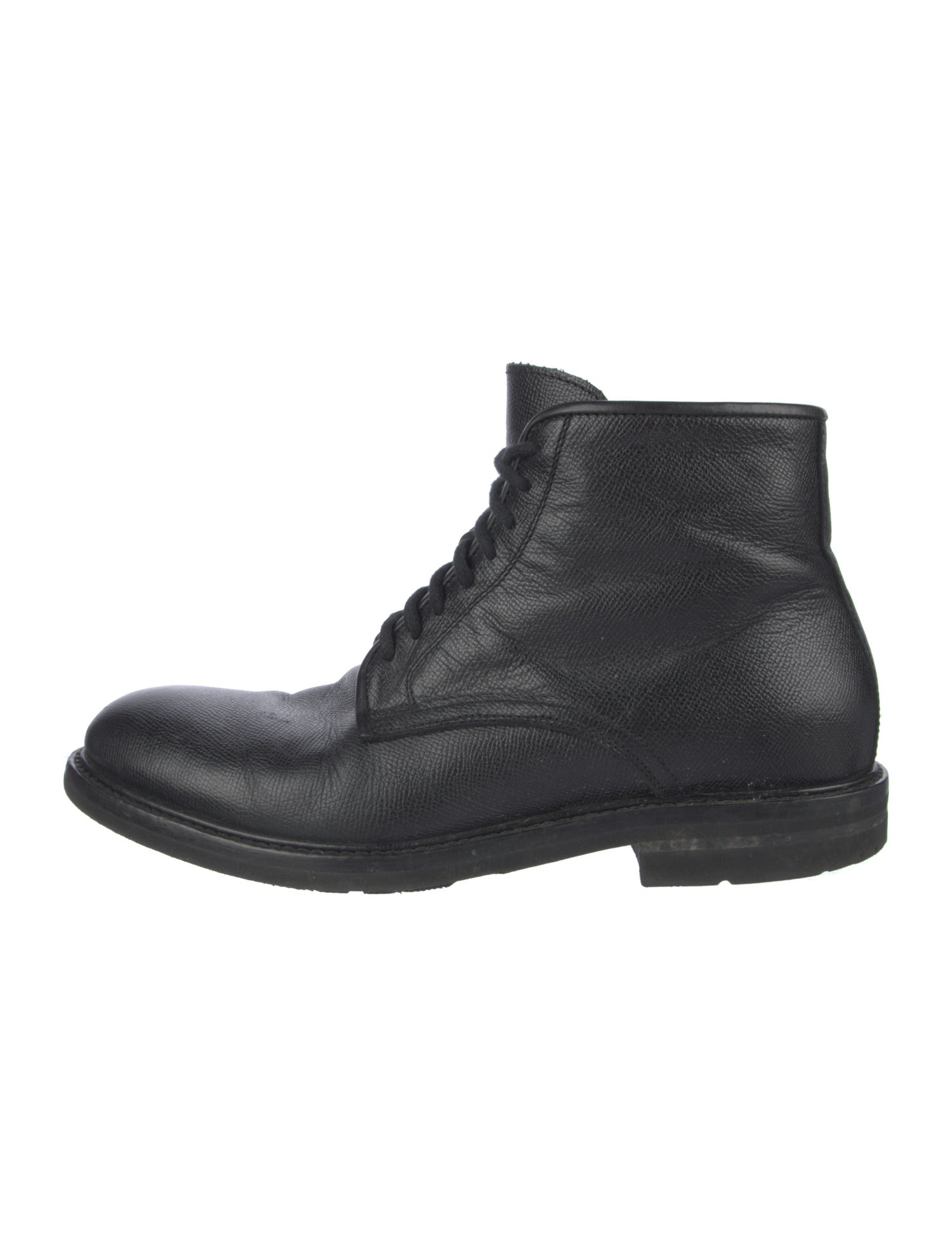 Aquatalia Leather Lace-Up Boots