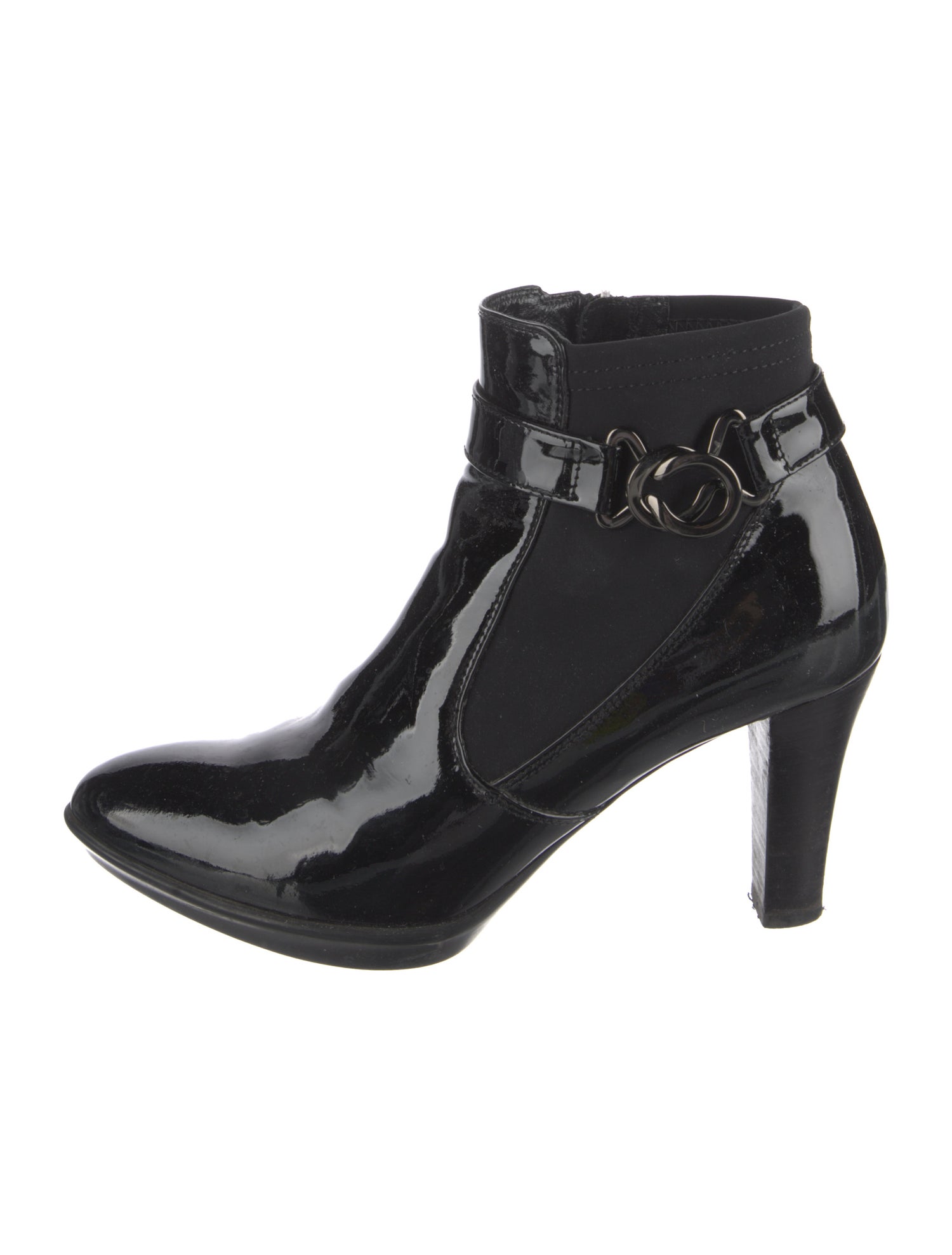 Aquatalia Patent Leather Boots