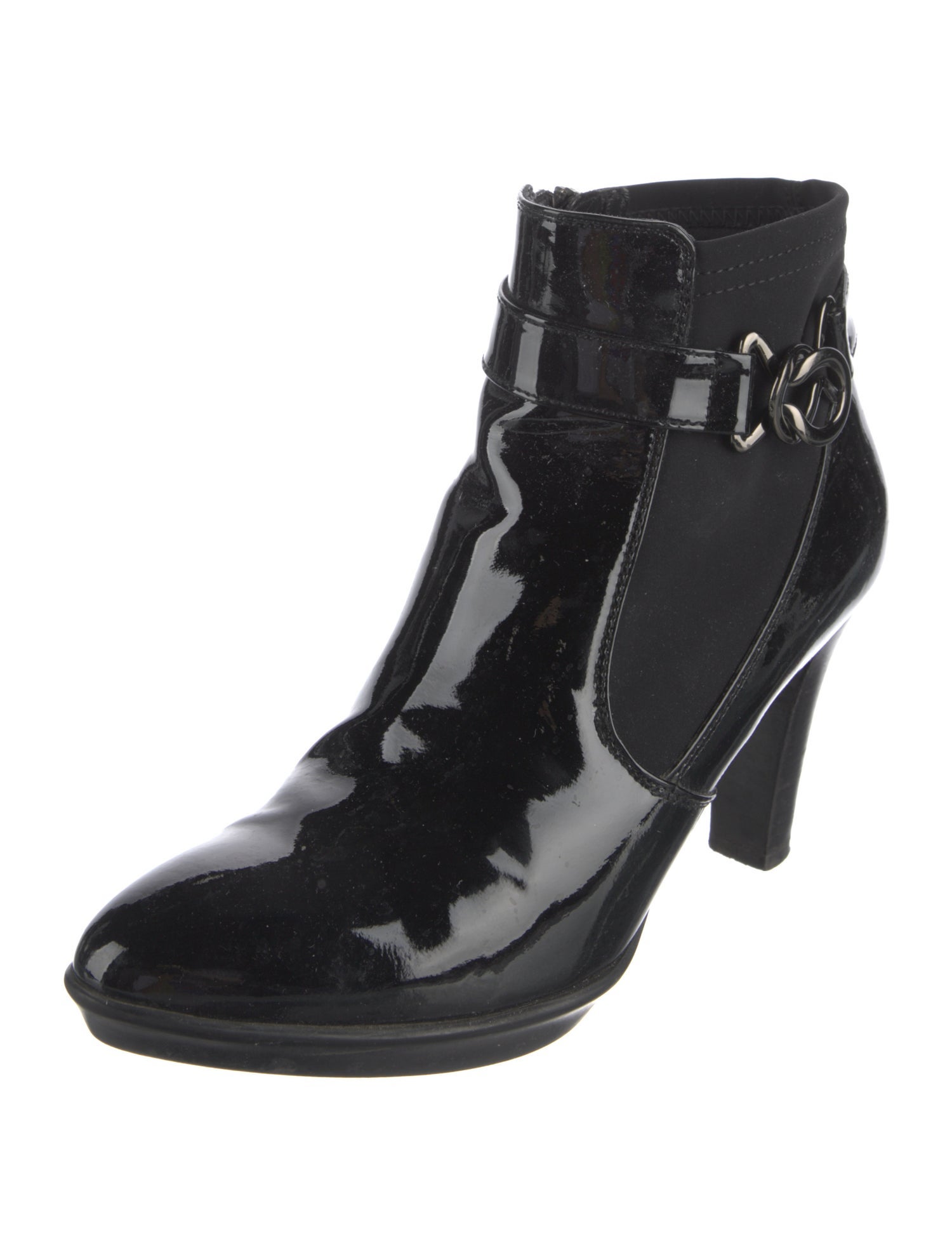 Aquatalia Patent Leather Boots