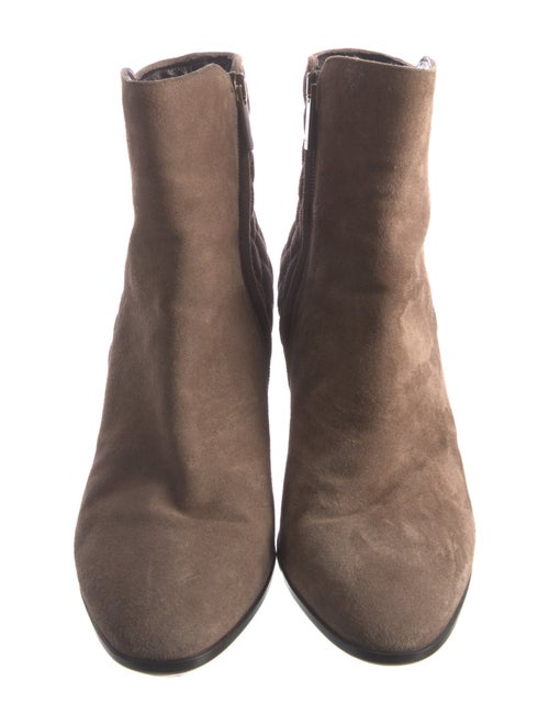 Aquatalia Suede Printed Boots