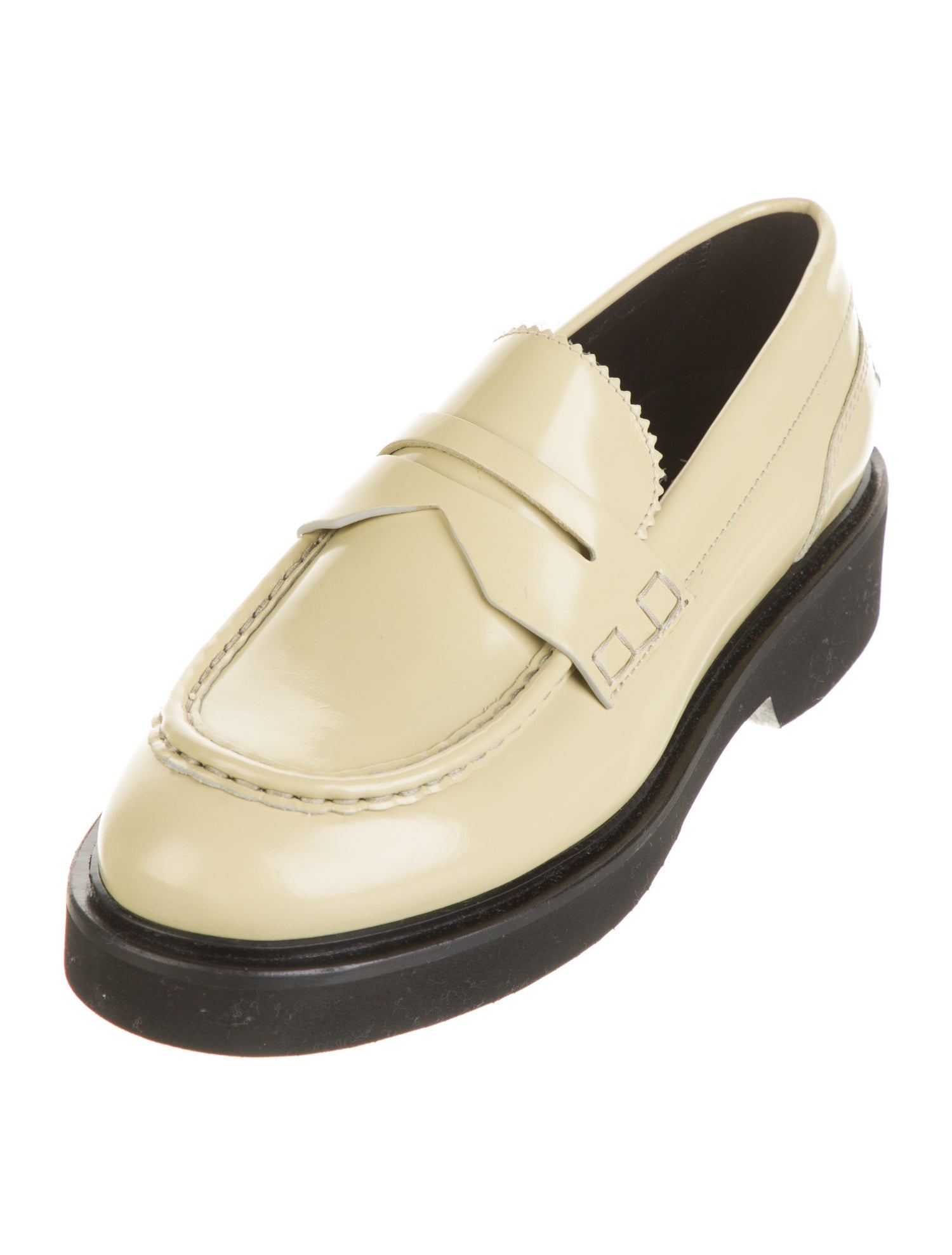 Aquatalia Patent Leather Loafers