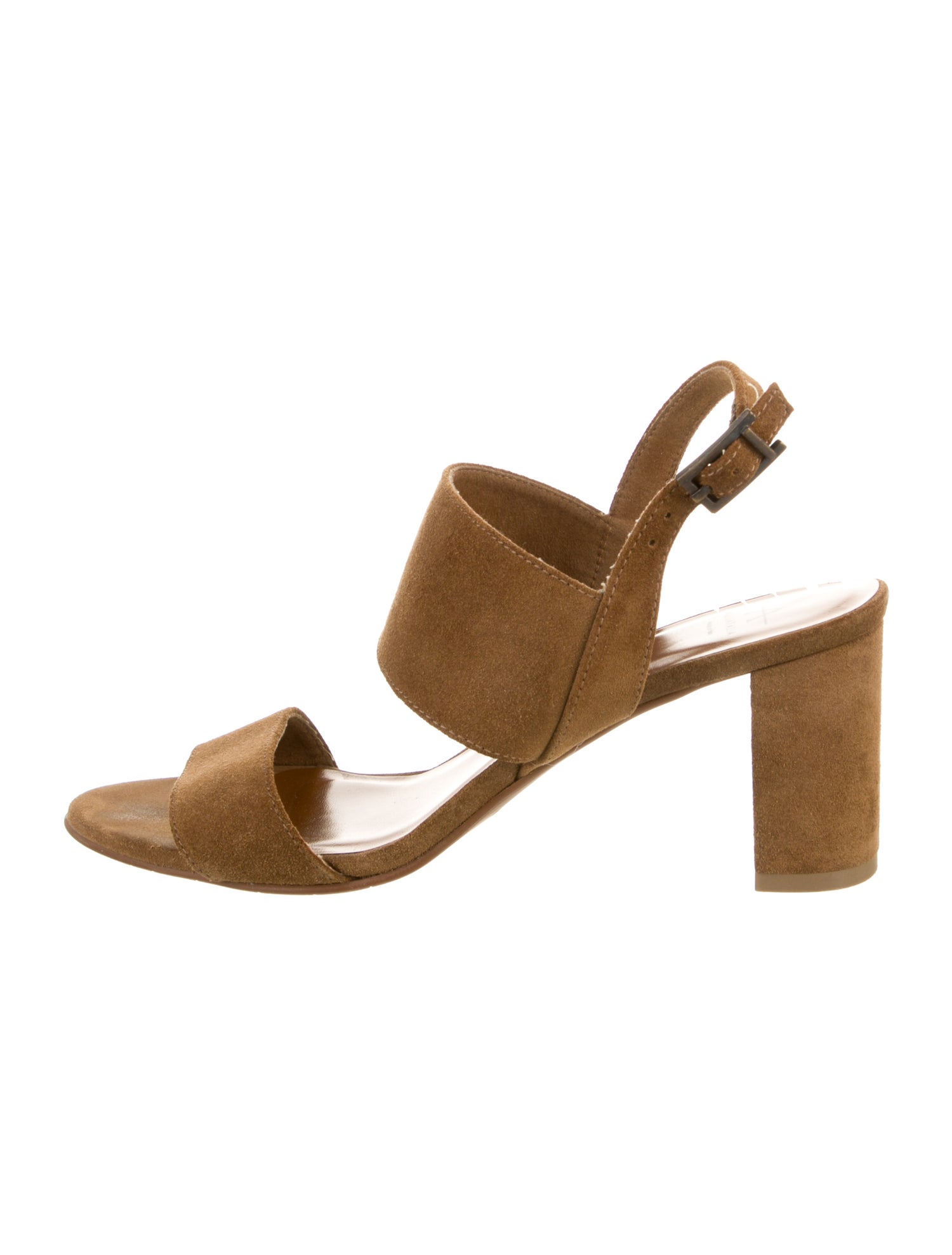 Aquatalia Suede Slingback Sandals