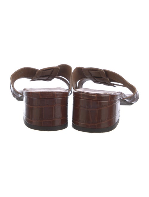 Aquatalia Leather Slides