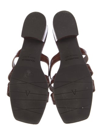 Aquatalia Leather Slides