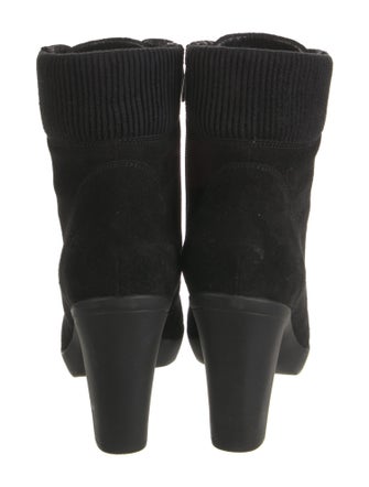 Aquatalia Suede Combat Boots