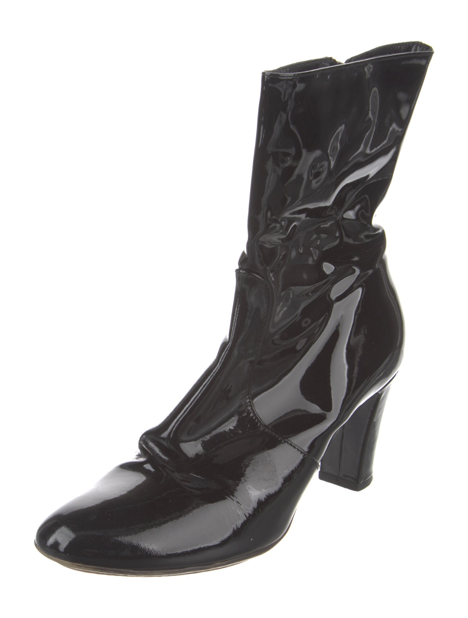 Aquatalia Patent Leather Boots