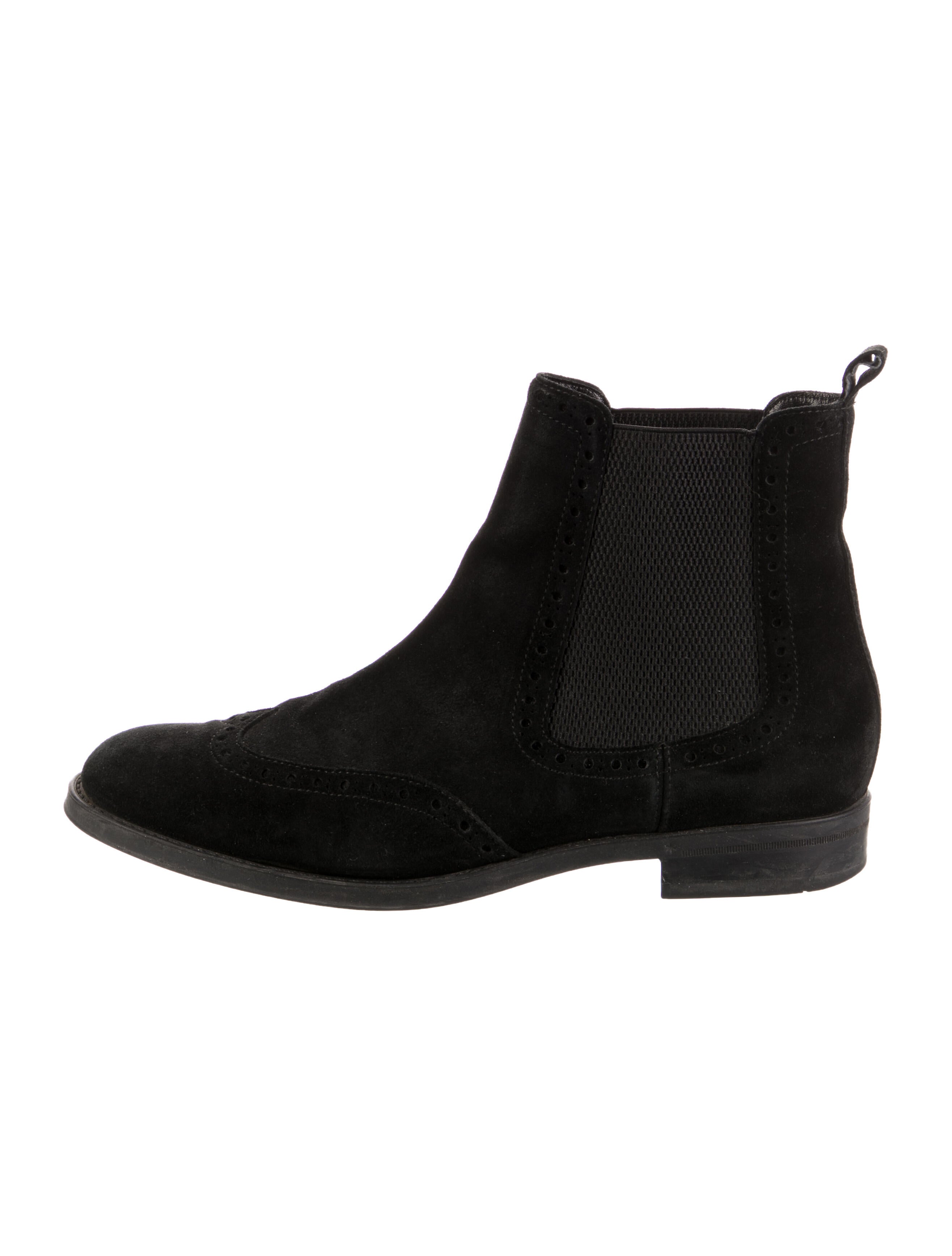 Aquatalia Suede Chelsea Boots