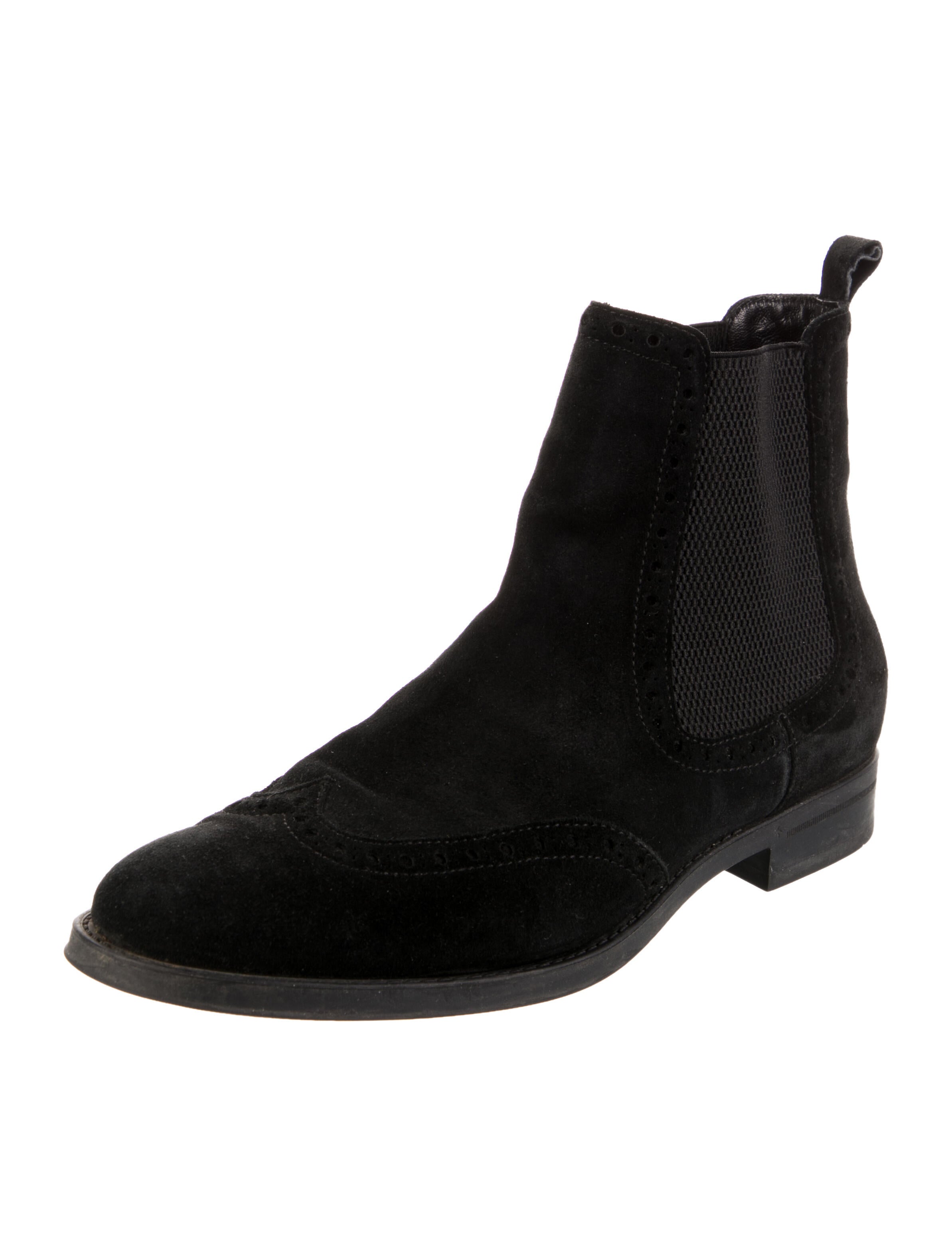 Aquatalia Suede Chelsea Boots