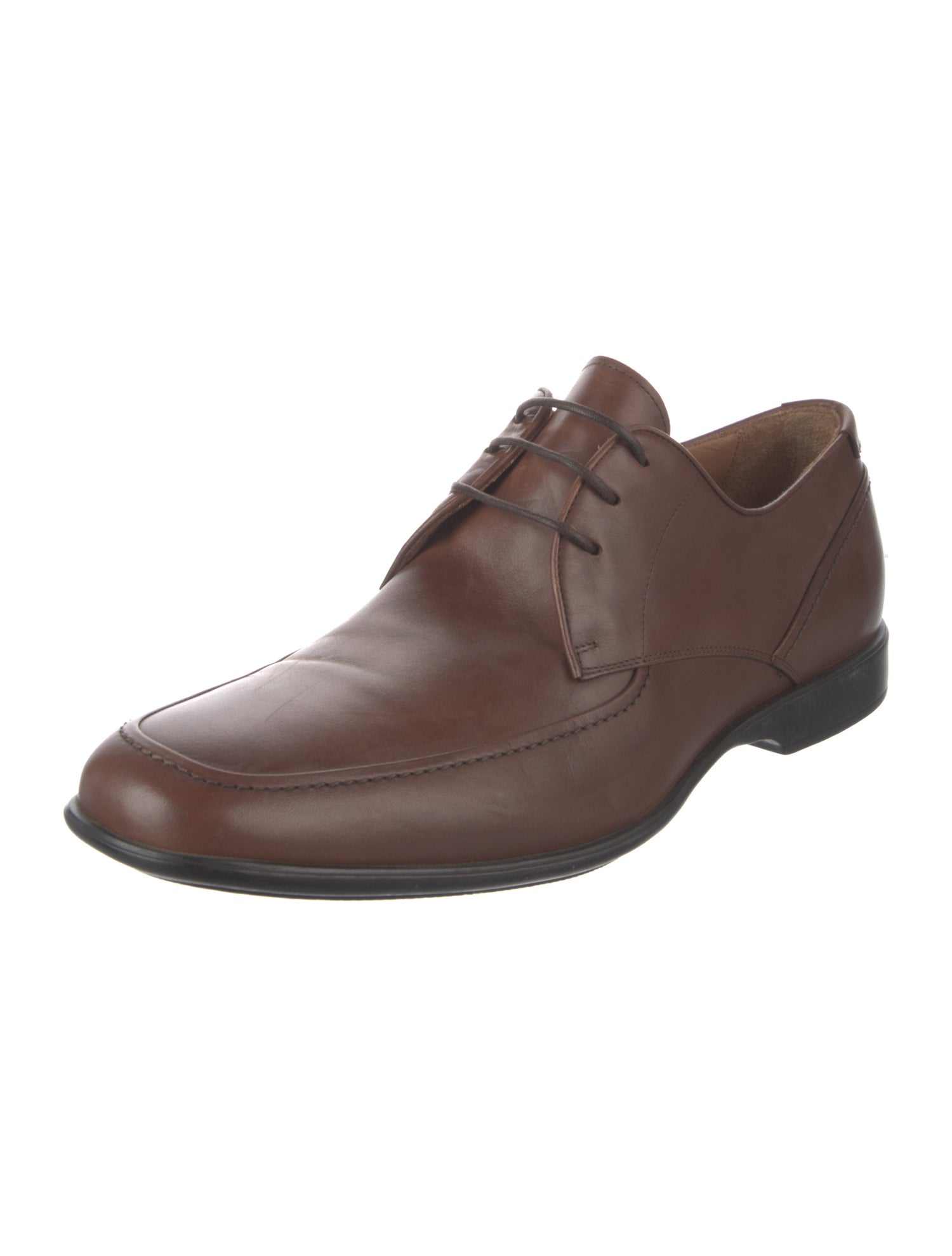 Aquatalia Leather Derby Shoes