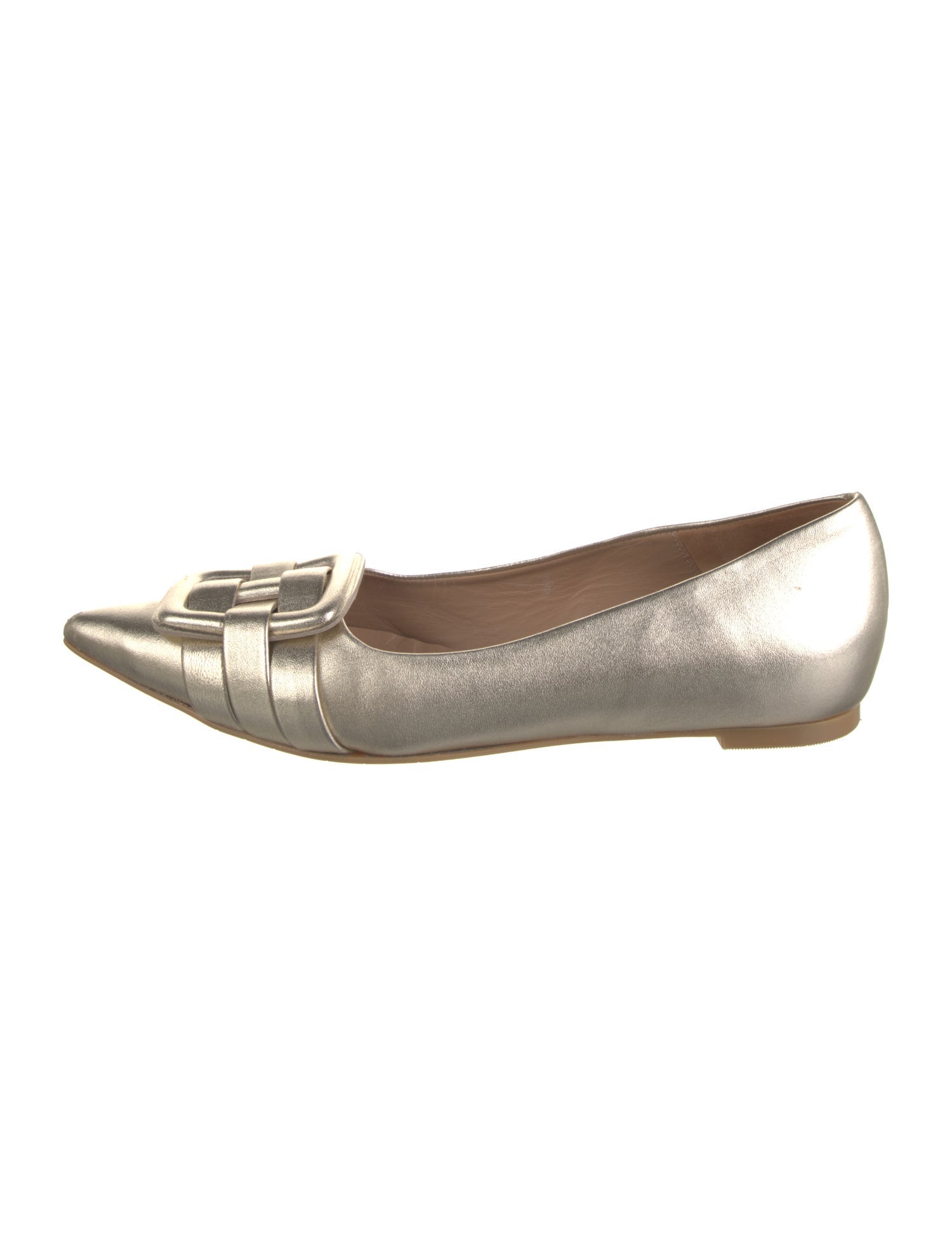 Aquatalia Leather Ballet Flats