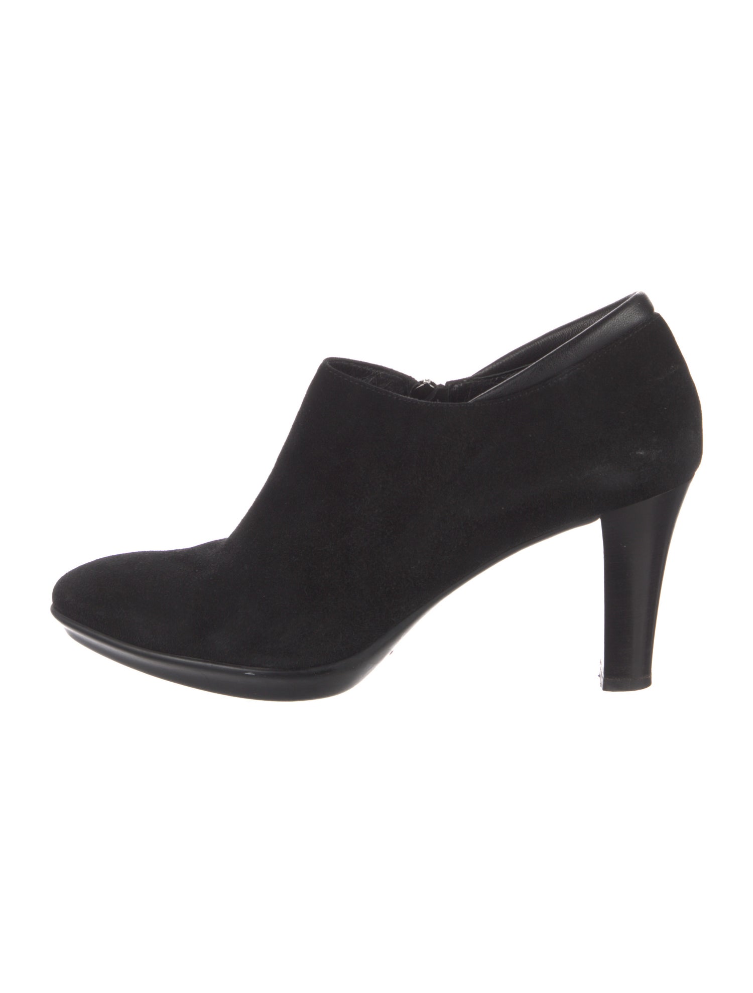 Aquatalia Suede Leather Trim Embellishment Boots