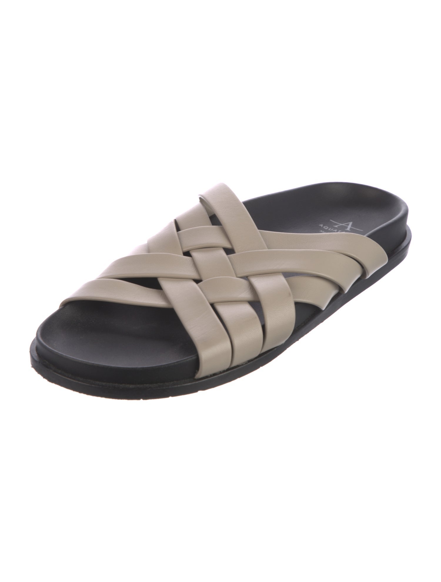 Aquatalia Leather Slides