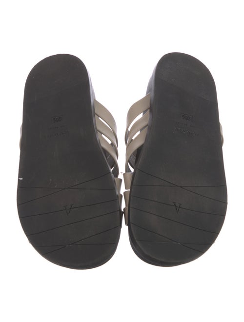 Aquatalia Leather Slides