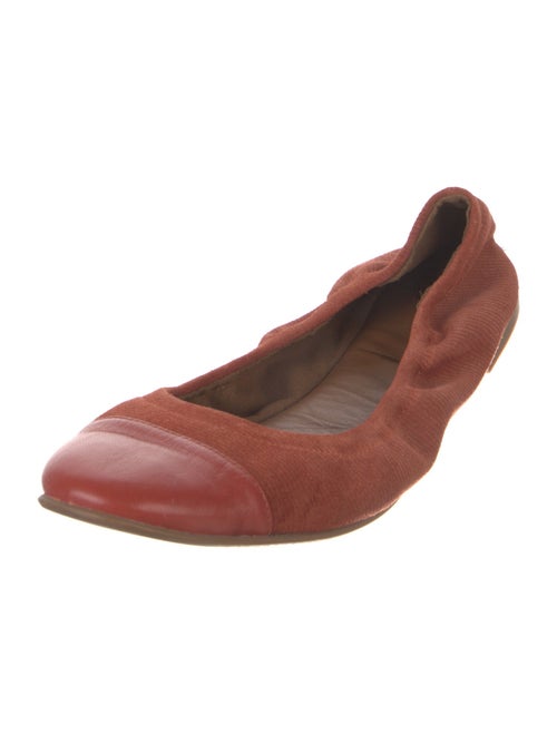 Aquatalia Suede Ballet Flats