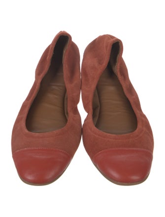 Aquatalia Suede Ballet Flats