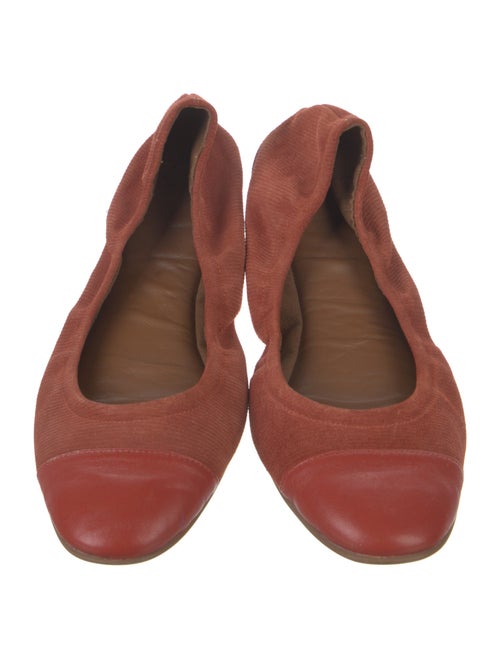 Aquatalia Suede Ballet Flats