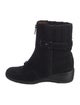 Aquatalia Suede Lace-Up Boots